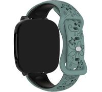 PKQTOP Flower Pulsera de Repuesto para Xplora X5 Play/Kidzi/XGO 2 / XGO 3, Deporte Brazalete Silicona Correa para Huawei Watch Fit Mini