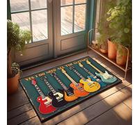 PKRD Welcome-Ish - Felpudo con texto en inglés "Yes I Do Need All The Guitars" (65 x 90 cm)