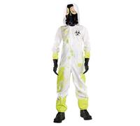 (PKT) (9911975) Traje de material peligroso para niños (10-12 años)