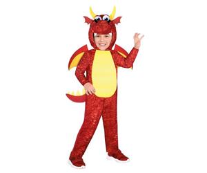 (PKT) (9912030) Disfraz de dragón infantil (4-6 años)