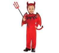(PKT) (997530) Disfraz de diablo para niños pequeños (3-4 años)