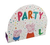 (PKT) Invitaciones y sobres infantiles de Peppa Pig (8 unidades) - Dinosaurio