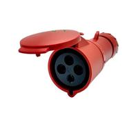 PKX32M434 Enchufe industrial recto móvil de 4 núcleos, 32 A, 380-415 V, 3P+E(Docking socket PKY32M434)