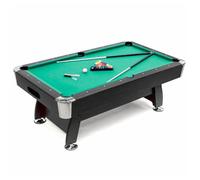 PL Ociotrends Mesa de Billar Semi Profesional New Lucentum 7 Pies(212 x 121 x 78 cm) | Estilo Americano, Diseño Moderno y Robusto - Ideal para Adultos y Espacios de Ocio