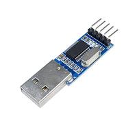 PL2303 - Módulo adaptador convertidor USB a RS232 TTL con cubierta a prueba de polvo PL2303HX