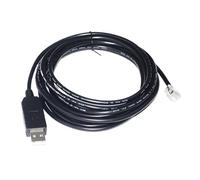 PL2303GT/FTDI FT232RL Adaptador USB A RJ12 RJ11 6P4C Cable Serie RS232 for SERVO Unidad MOVO2 HDD-SVFL4 A PC(5 Metre,PL2303GT Chip)