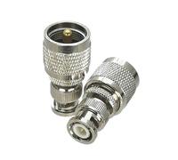 PL259 SO239 al conector de cable coaxial del adaptador BNC, cambiadores de género hembra-varón de la frecuencia ultraelevada(PL259 to BNC M)