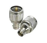PL259 SO239 al conector de cable coaxial del adaptador BNC, cambiadores de género hembra-varón de la frecuencia ultraelevada(PL259 to BNC F)