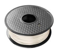 PLA Filament 1.75mm, 3D Printer Filament 1kg(2.2lb), Dimensional Accuracy +/- 0.03mm-White 1(True Color)