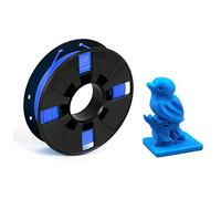 PLA Filament 1.75mm, 3D Printer Filament 200g, Incredibly High Purity-Orange(Blue)