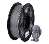 PLA Filament 1kg, 3D Printer Filament 1.75mm, Used for 3D Printer and 3D Pen-Gray(Gray)