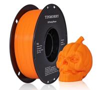 PLA Filamento 1,75 mm, TINMORRY Materiales de Impresión 3D Filamento 1 kg Spool, Naranja