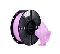 PLA+ Filamento 3D de 1,75 mm, filamento PLA Plus, precisión dimensional +/- 0,02 mm, bobina de 1 kg (2,2 LBS) Filamento de impresión 3D para impresora 3D (Transparente púrpura)