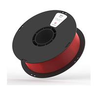 PLA K5T Filament 1.75mm 1kg, High Transparency, High Toughness, for FDM 3D Printer-Transparent Gray(Transparent Red)
