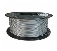 PLA Metal Filament 1.75 Mm, 3D Printer Filament Silver 1 Kg, with Metal Powder Added