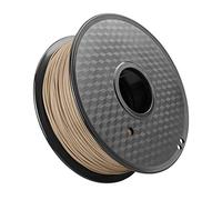 PLA Wood Filament 1.75mm, 3D Printer Filament 1kg, Natural Wood Powder Added-Yellow Wood