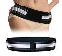 PLABBDPL 1pcs Cinturón, Cinturón lumbar terapéutico ajustable para hombres y mujeres, para aliviar dolor de ciática y apoyo de espalda baja, Ideal para cadera y pelvis nervio ciático