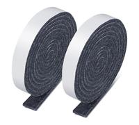 PLABBDPL 2 Rollo de Almohadillas Fieltro Adhesivo para Muebles (100x2cm), 4mm de Espesor, con Protección Antideslizante para Patas de Mesa, Sillas y Pies de Muebles, Adaptables a Cualquier Forma