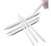 PLABBDPL 6 piezas Estomper, Estompa de Papel, Bolígrafos Mezcladores, Material para Sketch Lápiz Dibujo - Artistas y Estudiantes, Blanco