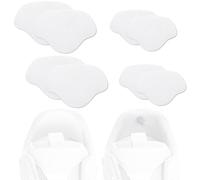 PLABBDPL 8 pcs de parches para reparación de zapatillas, parche adhesivo para talón, agujeros zapatillas, parche para de talones, parche de agujeros zapatos, la mayoría de los tipos de zapatos, Blanco