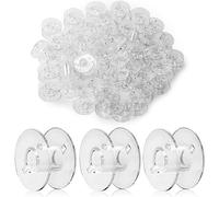 PLABBDPL Canillas para máquina coser,16Pcs,Para Máquinas De Coser Plásticos Carretes Máquinas Coser Para Brother Janome Singer Brother bermina Pfaff Janome Toyota Elna funda almacenamiento