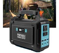 PLABNK Central eléctrica, Paquete de energía para Acampar de 100 W, generador Solar de 40000 mah con Enchufe Tipo AC/DC/USB/C, Adecuado para Acampar al Aire Libre, Viajar y Pescar