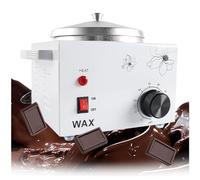 PLABNK Máquina Templadora De Chocolate De 100 W (Capacidad: 400 Ml), 0~80 ℃ Ajustable, Interruptor De Un Toque/botón Giratorio, Mango Portátil, Derretir Chocolate,White