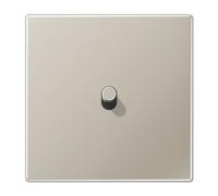 Placa 1x1 pal. cilindro LS1912, color acero (referencia: JUNG ES12-0R1)