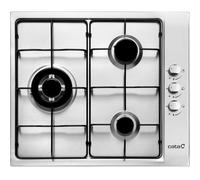 Placa de Gas CATA GI 6021 X (Gas Natural - 58 cm - Inox)