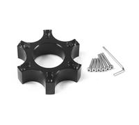 Placa adaptador de volante de 70 mm para Thrustmaster T300RS Ferrari P310 R383 Y (negro)