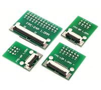 Placa adaptadora 0,5/1,0 MM a 2,54 MM conector soldado 4/5/6/8/10/12/14/16/20/26/3040/45/50/60 Pin(Two-sided,5 Pin)
