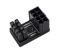 Placa adaptadora de corriente, conector GPU de 8 pines, 6 PCIe, ángulo de 180 grados for tarjeta gráfica de ordenador, 1 Uds.(PH38B)