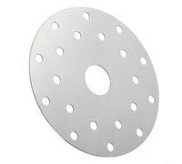 Placa adaptadora de difusor de calor de inducción de acero inoxidable para utensilios de cocina de vidrio o no inducción, distribución uniforme del calor, varios tamaños (14,8 cm)