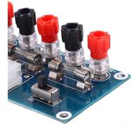 Placa adaptadora de fuente de alimentación ATX con conector de 24 pines, salidas de voltaje cuádruple (-12V/+12V/+5V/+3.3V), protección de fusibles de 5 A, diseño compacto de 128 x 48 x 30 mm