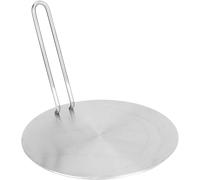 Placa adaptadora de inducción de 24 cm, adaptador de placa de inducción, adaptador de inducción, placa de inducción con mango extraíble para uso de cafeteras en placas de inducción