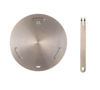 Placa adaptadora de inducción, difusor de calor Adaptador de inducción de cocina - Placa difusora de inducción de calor, difusor de calefacción de placa eléctrica para estufa eléctrica vesela una