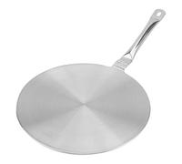 Placa adaptadora de inducción, dispositivo de distribución de difusor de cocina, convertidor de acero inoxidable con mango estable, accesorio de cocina de cocina, herramienta de estufa con diseño