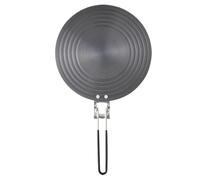 Placa adaptadora de placa de inducción | Disco convertidor de inducción de cocina de 9.45 pulgadas - Disco adaptador con mango plegable para estufa de aluminio, quemador a fuego lento, calentador de