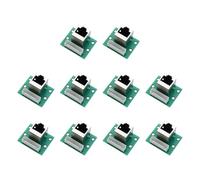 Placa adaptadora de puerto Ethernet RJ45, terminal vertical X H | 2. Placa de conversión de cabeza de pin de 54 mm para uso en placas de conexión, opción de montaje vertical/horizontal