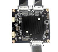 Placa adaptadora de QK-6M60A QK-6M70A, controlador 4K de duplicación de frecuencia de 120HZ, reemplaza a PL.MS6M60.3, 1 Uds.(Board with cables)