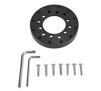 Placa Adaptadora de Volante de 73 mm para G25/G27/Momo/Sparco y Otros Volantes del Mercado de Accesorios con Volante PCD de 73 Mm/2, 87 Pulgadas, Adaptador de Mod de Volante de Videojuego Mracing