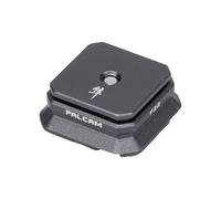 Placa adaptadora de Zapata fría FALCAM F22 con Orificio roscado de 1/4 para conectar a Todo Tipo de Equipos de cámara como micrófonos, Luces de Relleno, etc.