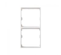 Placa adaptadora doble s27 blanco Simon 500 Cima - 50000088-030