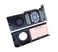 Placa adaptadora industrial SXM2 a PCIe, ventilador de refrigeración activo de cobre, tarjeta convertidora GPU para aprendizaje para solución de refrigeración de GPU host V100