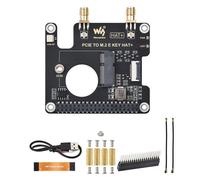 Placa adaptadora PCIe a M.2 E KEY compatible con USB/Bluetooth