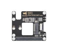 Placa adaptadora PCIe a M2 para Raspberry Pi 5, placa de expansión SSD de protocolo NVMe con conexión de cable de 16 pines para discos duros M2 de tamaño 2230 2242, compatible con Gen2 Gen3 y arranque