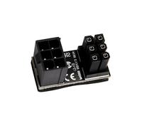 Placa adaptadora PCIe de 8 pines con ángulos de 180 grados para cableado optimizado de tarjetas gráficas de escritorio para tarjetas gráficas de escritorio