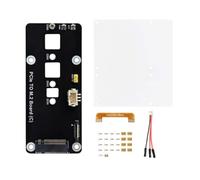 Placa adaptadora periférica PCI-E a M.2 NVMe con LED duales ACT y PWR 2230 2242 2260 2280 M.2 SSD para Pi 5