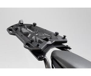 Placa adaptadora SW-Motech para STREET-RACK - Para Givi/Kappa con Monokey. Negro.