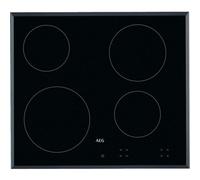 Placa AEG HK624000FB vitrocerámica 4 zonas 60 cm controles táctiles